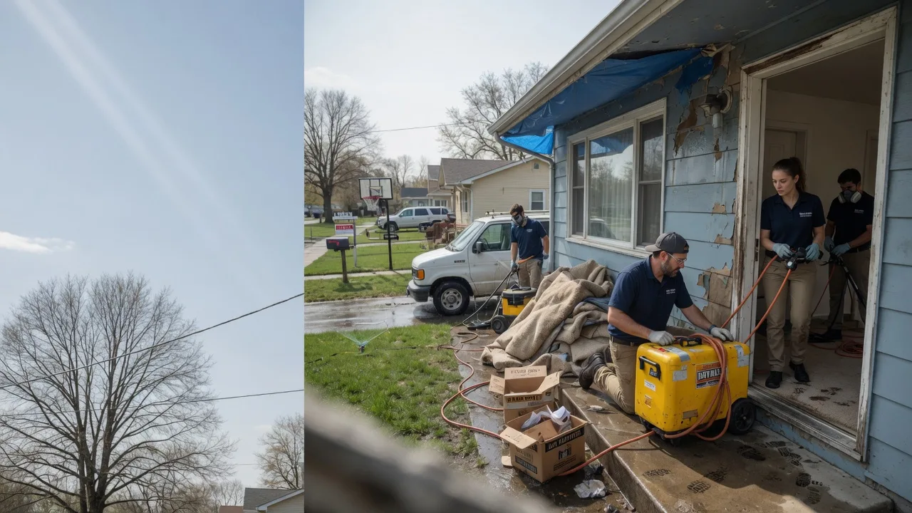 Basement Flood Cleanup in Syracuse, OH near me